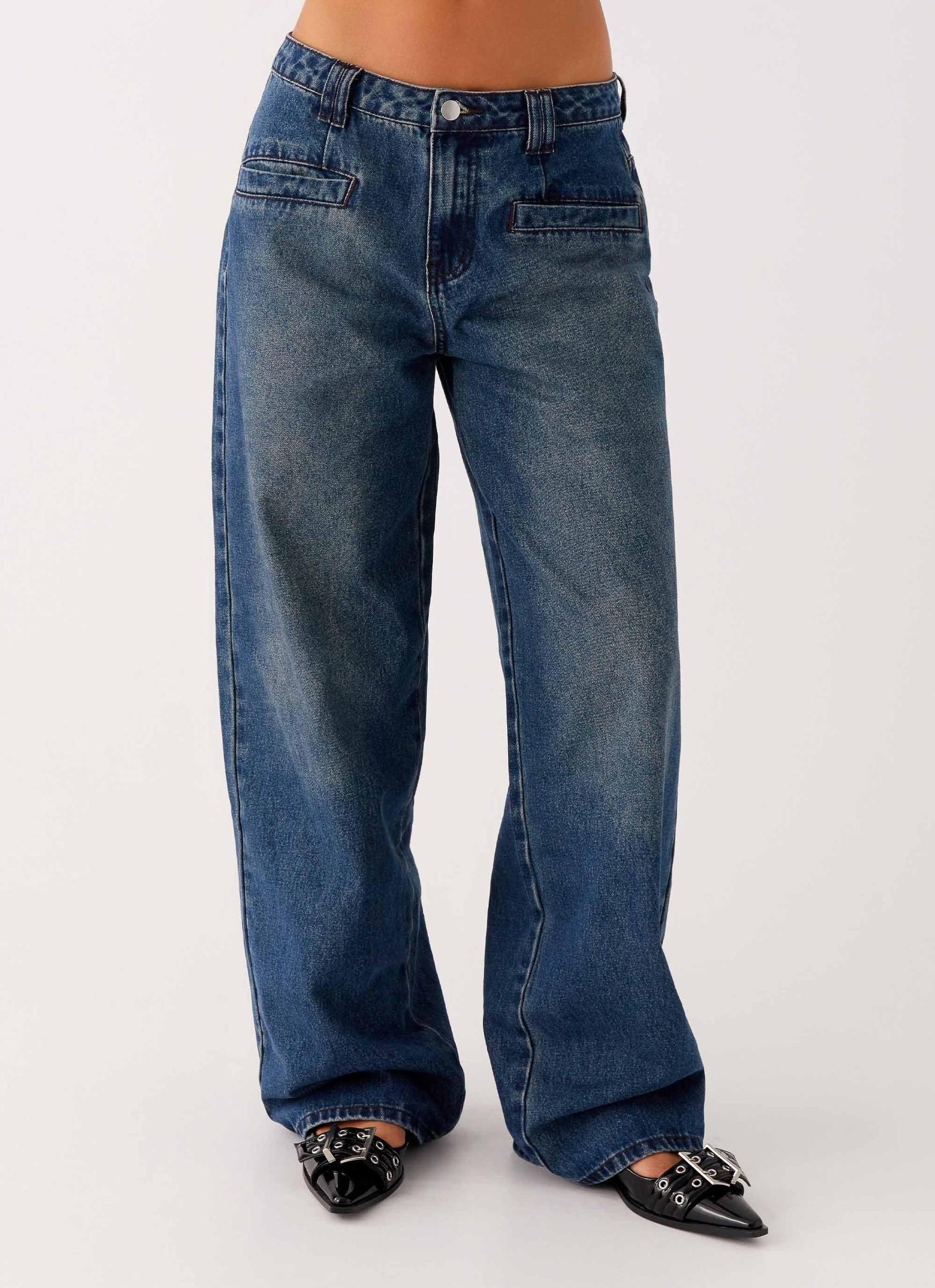 Joan Denim Jeans - Indigo Product Image