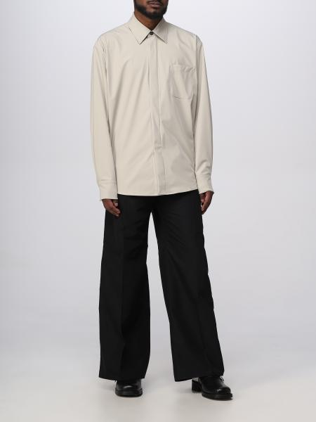 OUR LEGACY Press-stud Fastening Long-sleeve Shirt In Nude Product Image