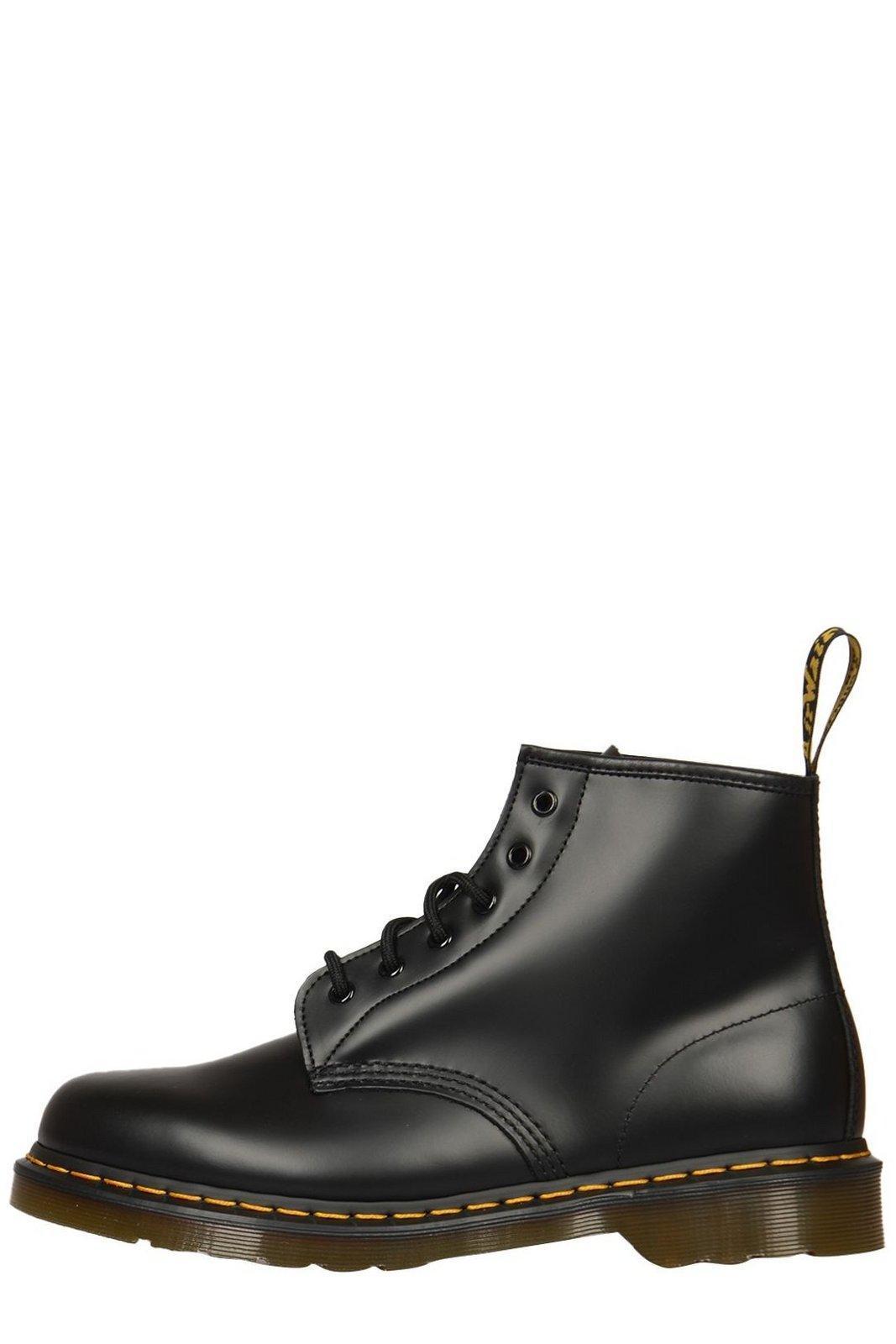 DR. MARTENS' 101 Lace-up Ankle Boots In Black Product Image