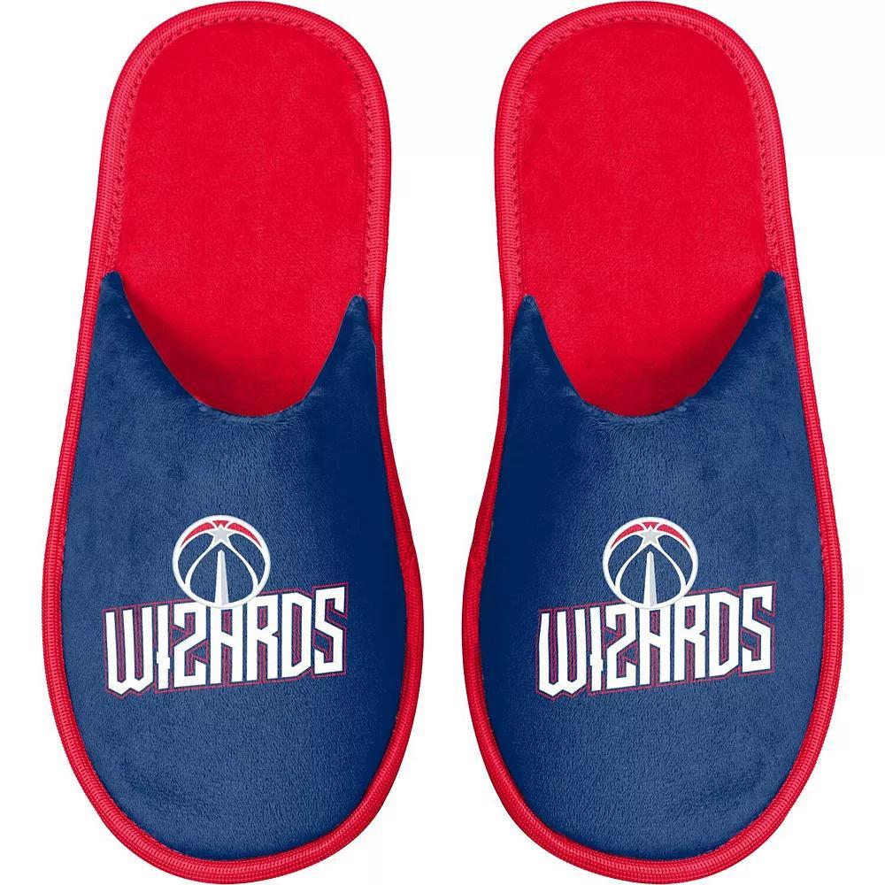 Men's FOCO Washington Wizards Scuff Slide Slippers, Size: Large, Wiz Blue Product Image