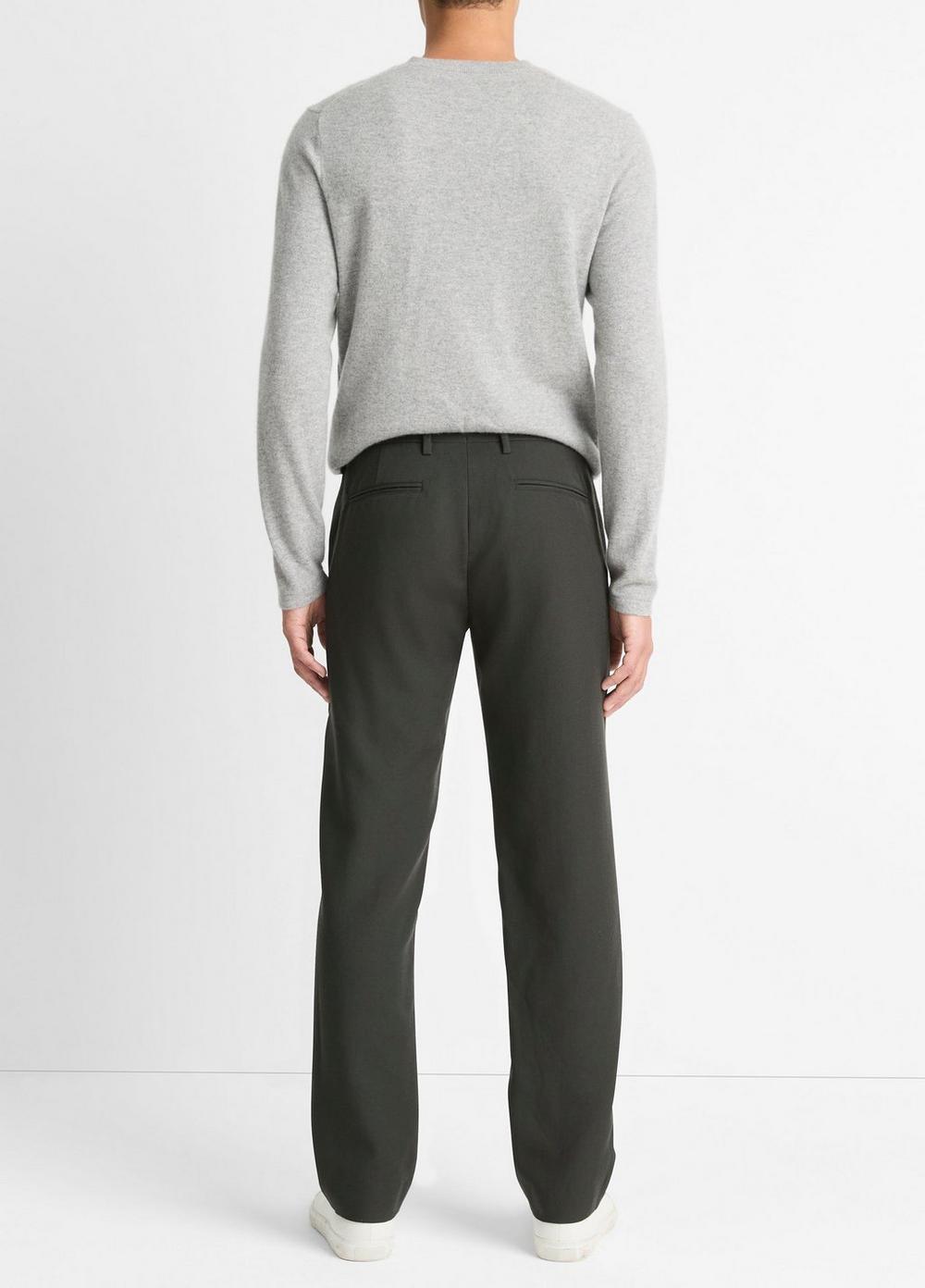 Mens Owen Athletic Wool Suiting Pant, Black, Size 29 Vince Product Image