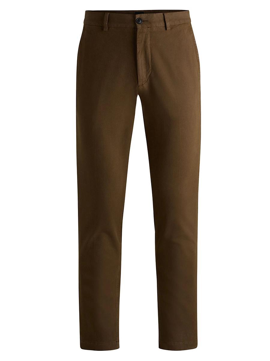 Mens Slim-Fit Trousers Product Image