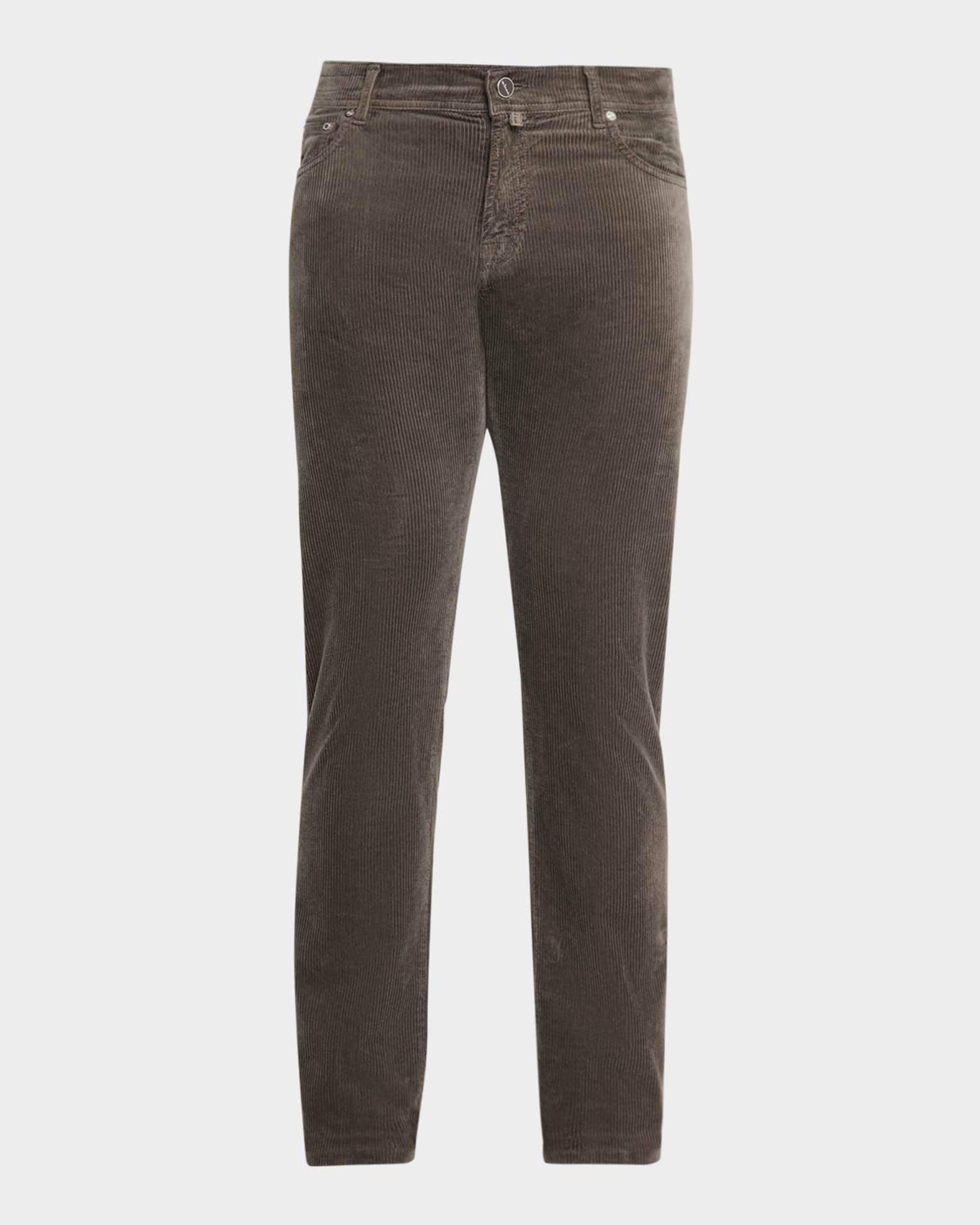 Men's Corduroy Straight Fit Five-Pocket Pants Product Image