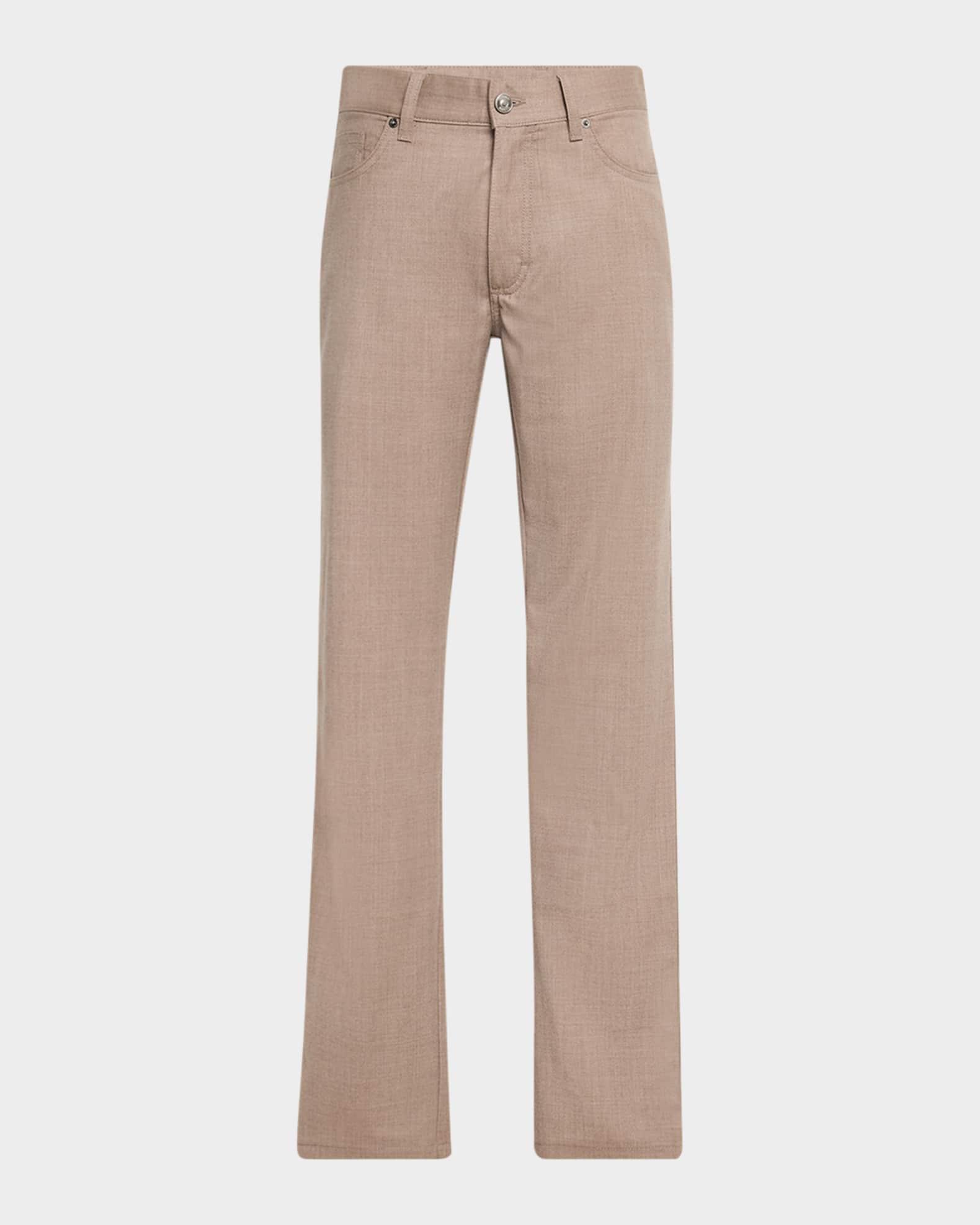 Men's Wool Flannel Five-Pocket Pants Product Image