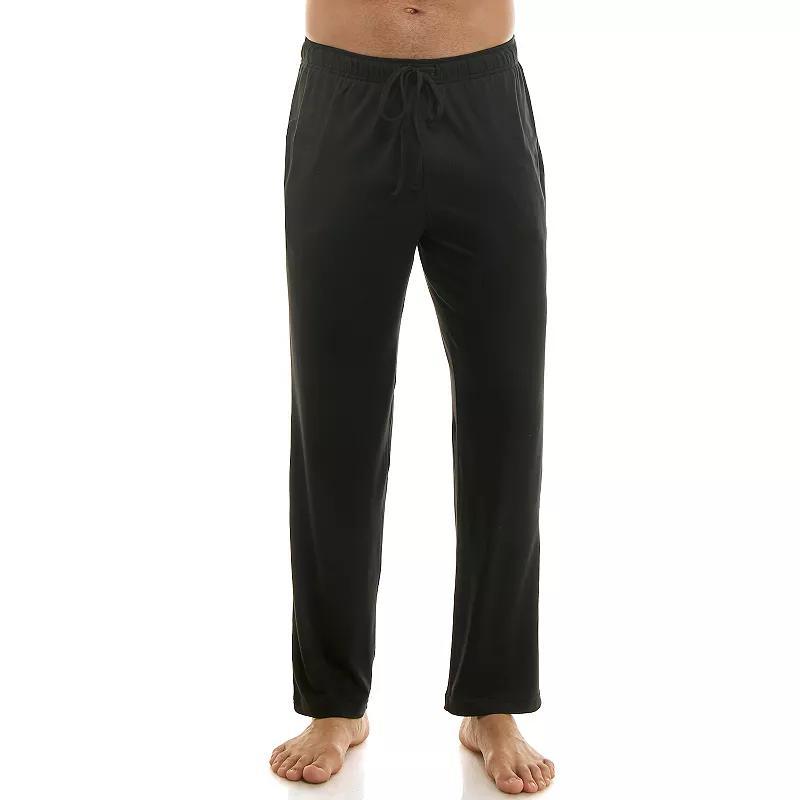 Men's Sonoma Goods For Life® Supersoft Drawstring Pajama Pants, Size: XXL, Black Product Image