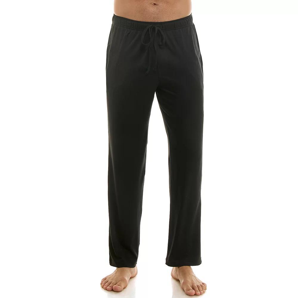 Men's Sonoma Goods For Life® Supersoft Drawstring Pajama Pants, Size: XXL, Black Product Image