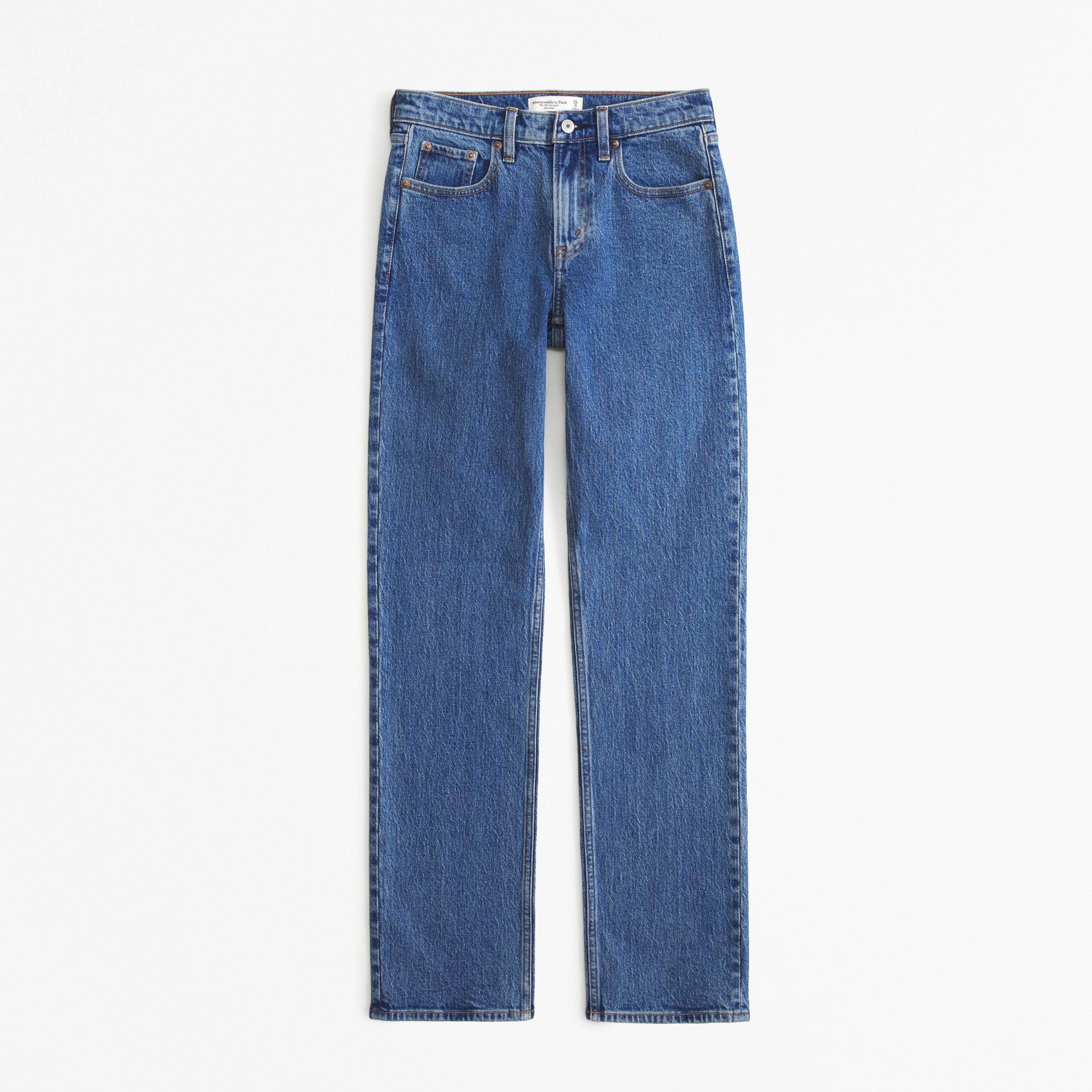 Mid Rise 90s Straight Jean Product Image