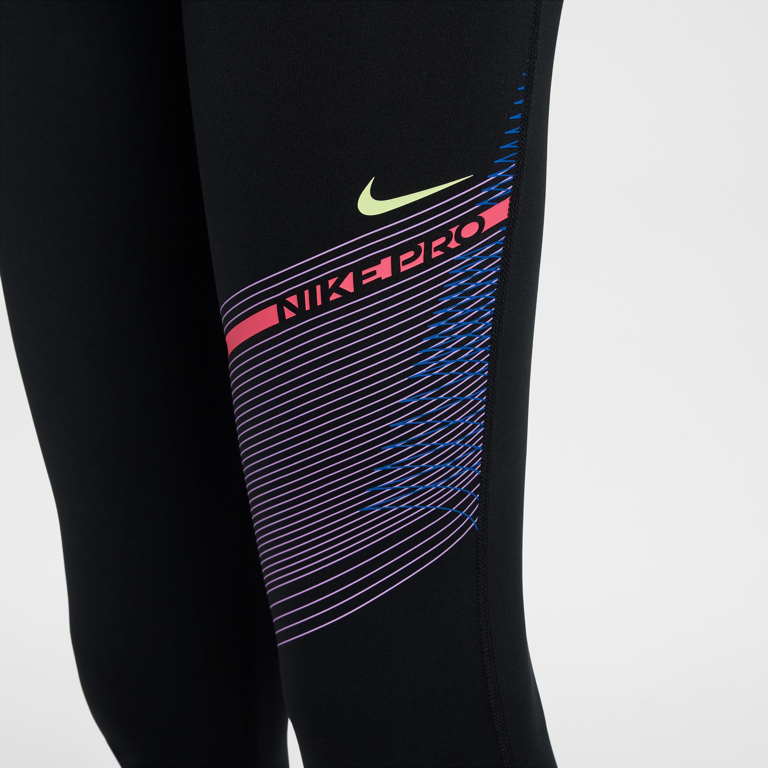 Nike Kids' Pro Leggings in Black at Nordstrom Product Image