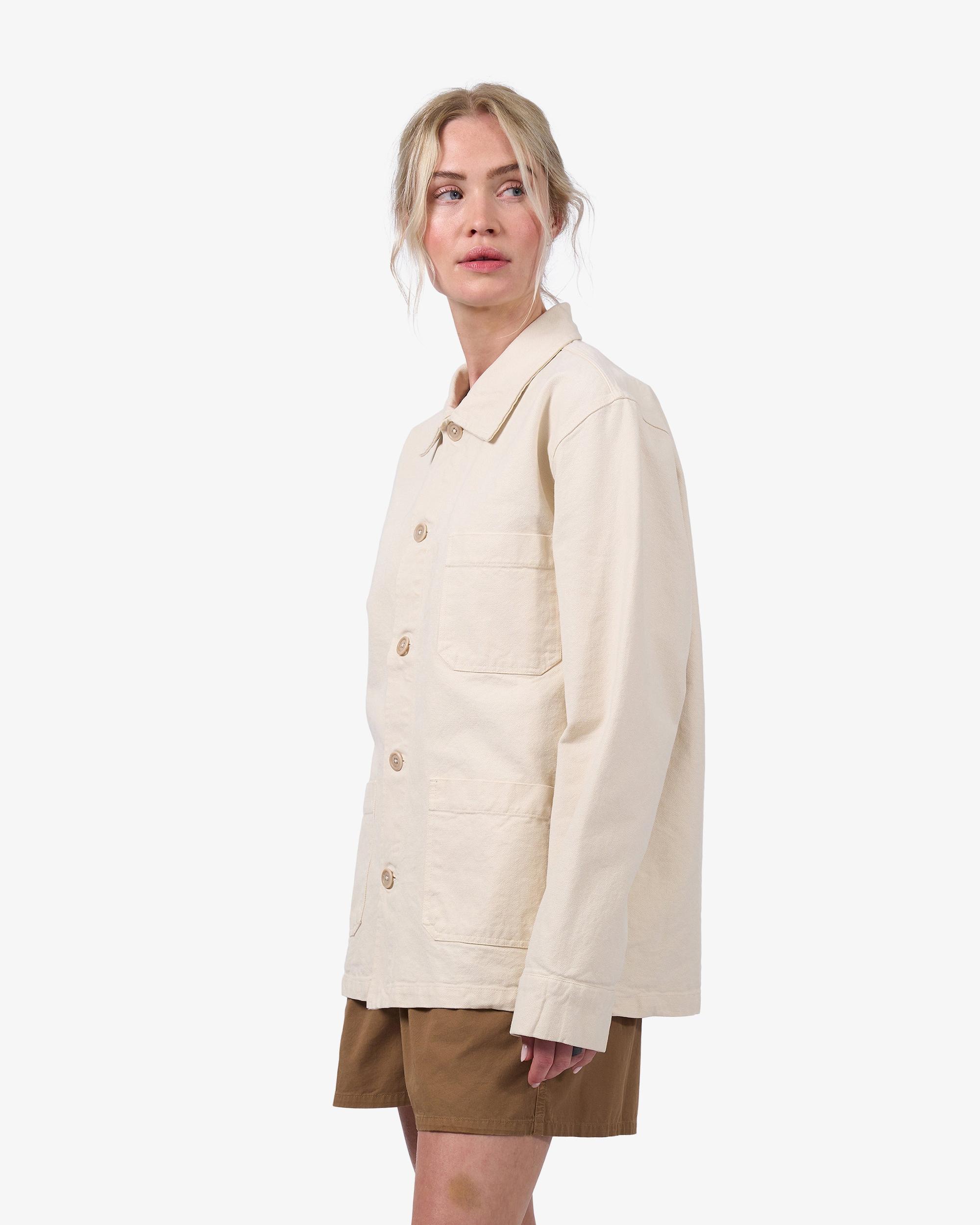Organic Workwear Jacket - Seaside Blue Product Image