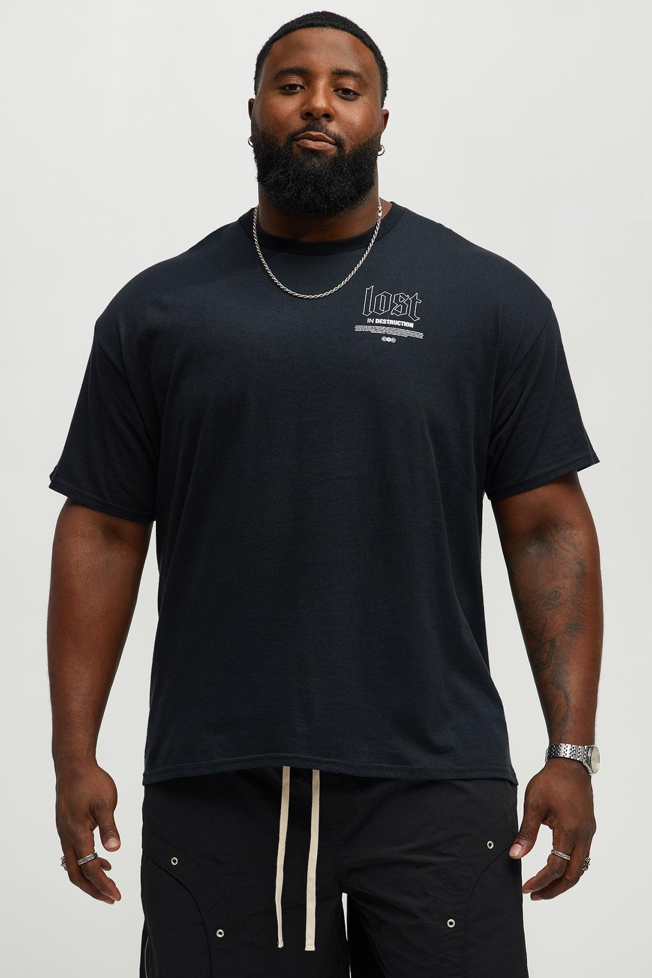 Lost In Destruction Short Sleeve Tee - Black Product Image