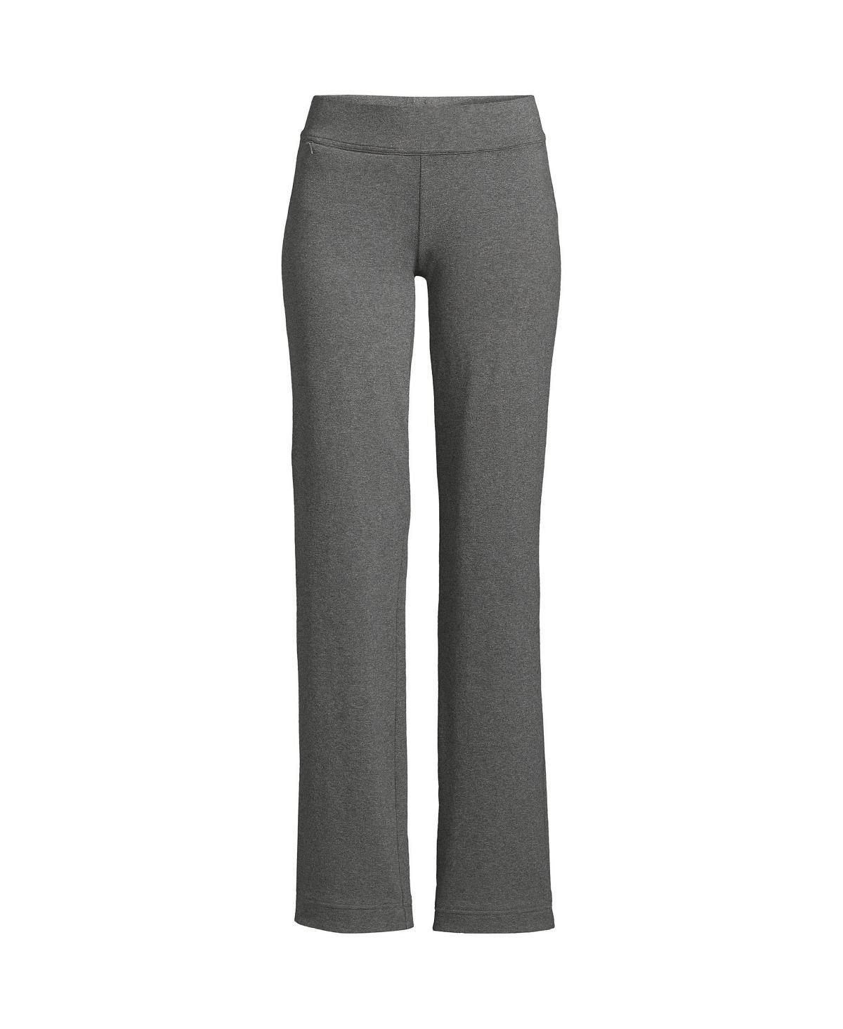 Plus Size Lands' End Starfish Pull-On Straight-Leg Pants, Women's, Size: 1XL, Green Moss Product Image