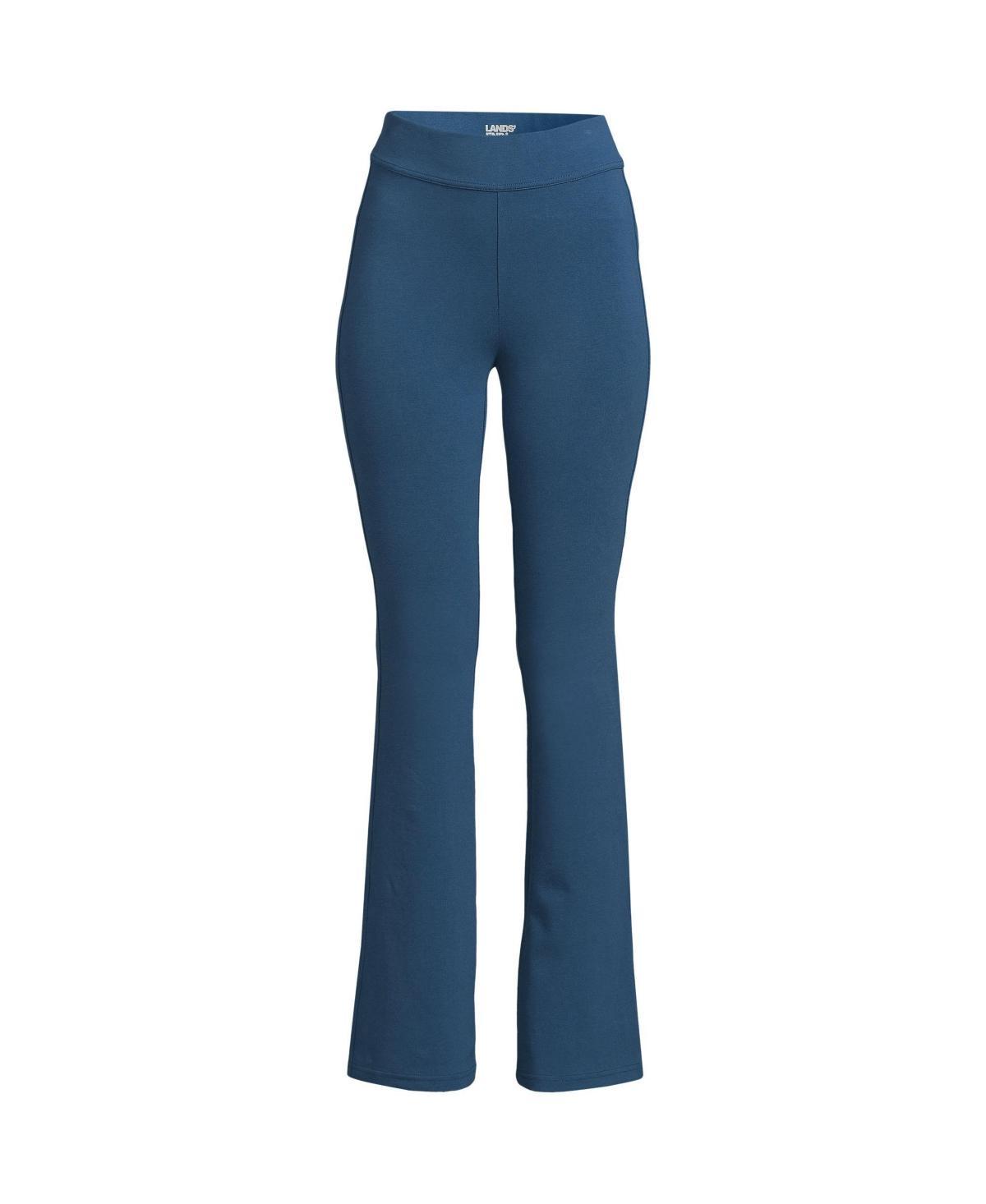 Women's Lands' End Starfish High Rise Flare Yoga Pants, Size: XL, Deep  Blue Product Image