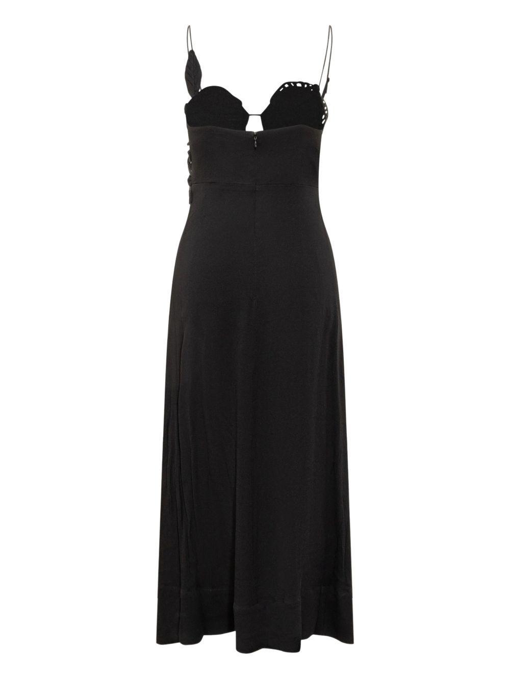 lace-embellished slip dress Product Image