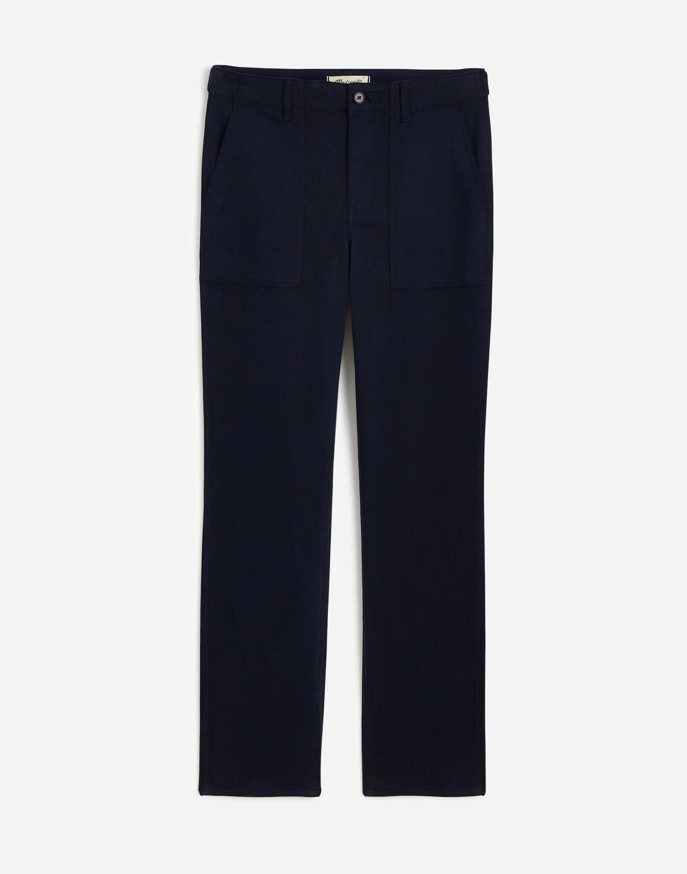 The Slim Straight Utility Pant in Garment Dye Product Image