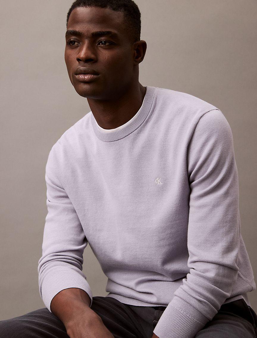 Smooth Cotton Sweater Product Image