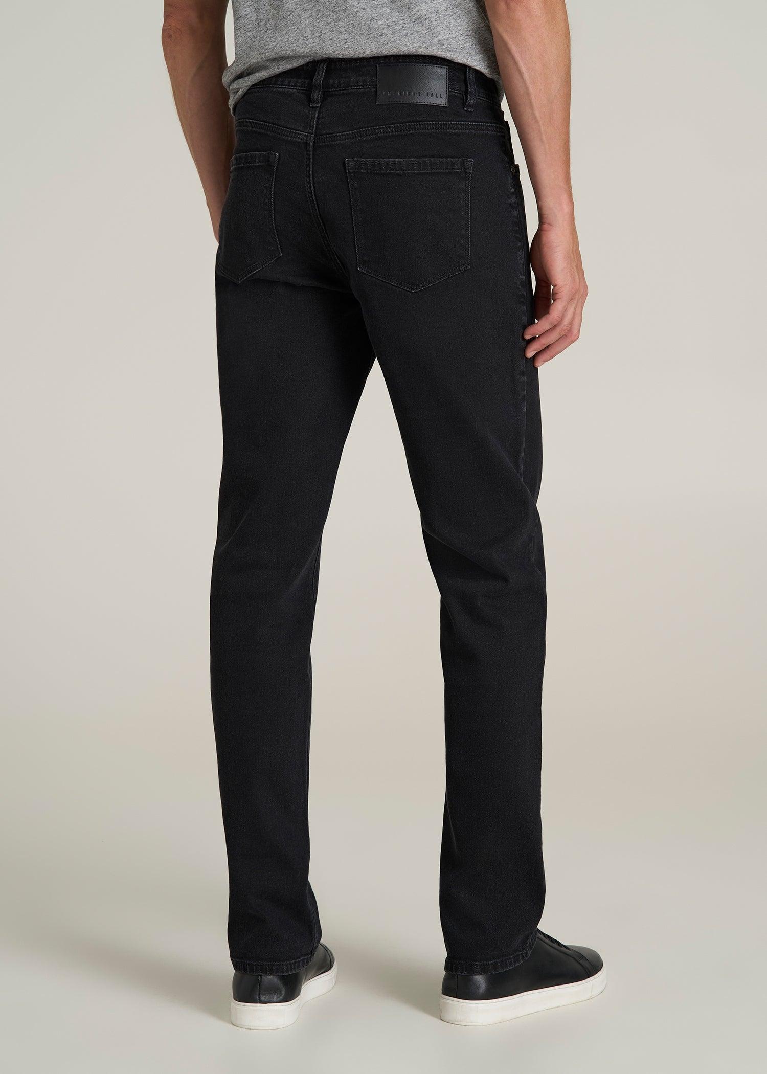 J1 STRAIGHT LEG Jeans for Tall Men in Onyx Black Wash Product Image