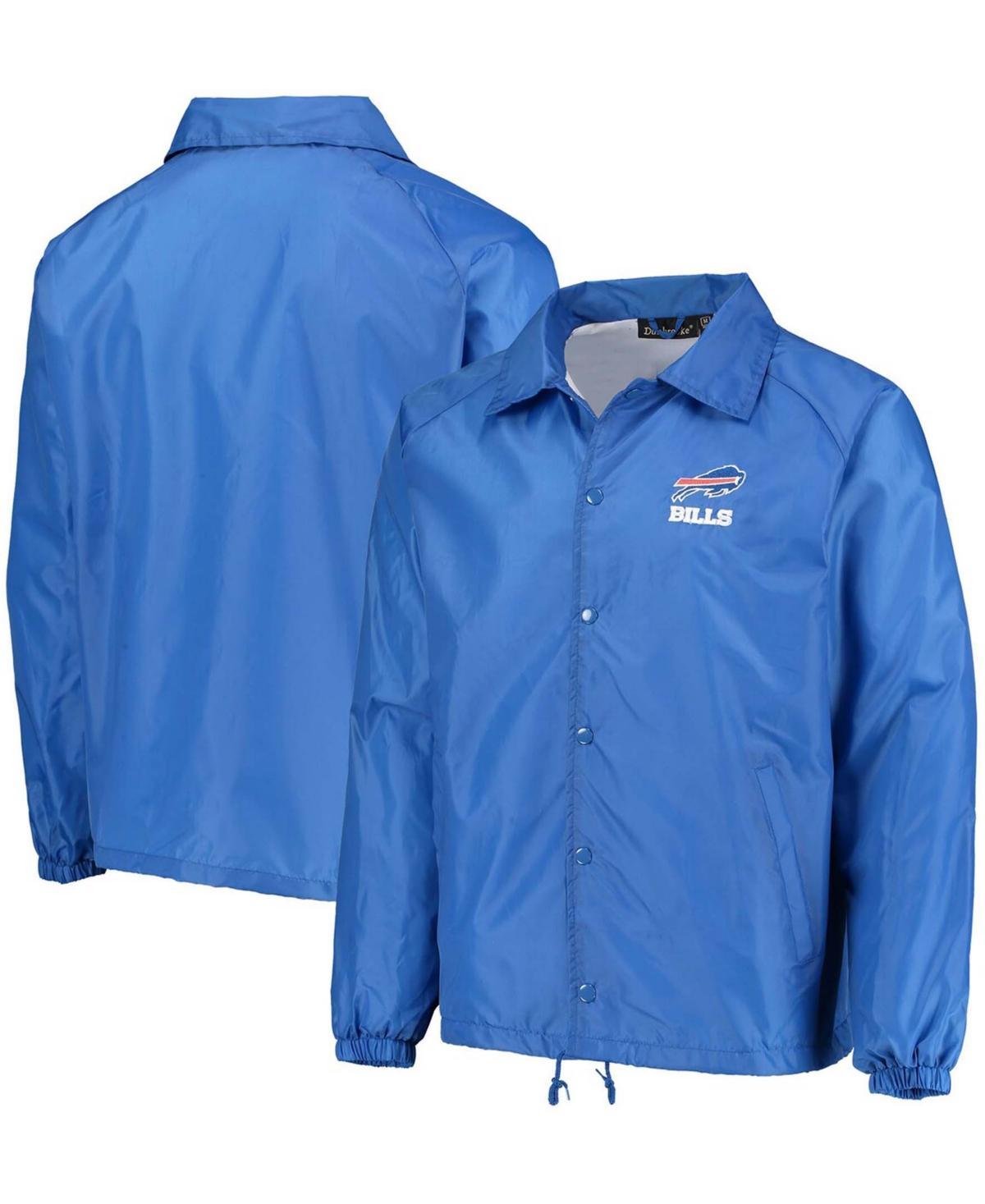 Men's Royal Buffalo Bills Coaches Classic Raglan Full-Snap Windbreaker Jacket, Size: Large, Blue Product Image