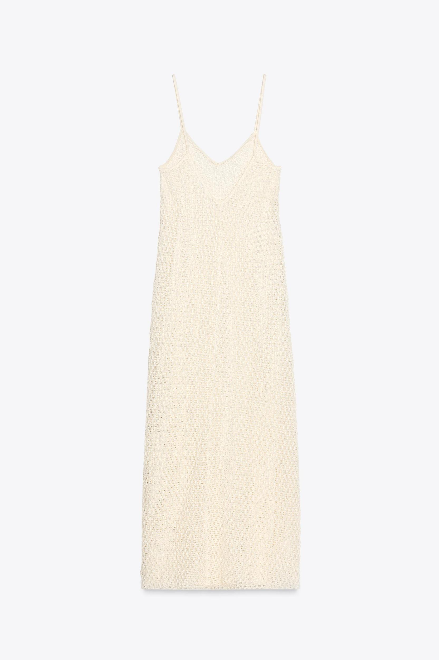 CROCHET STRAPPY DRESS Product Image