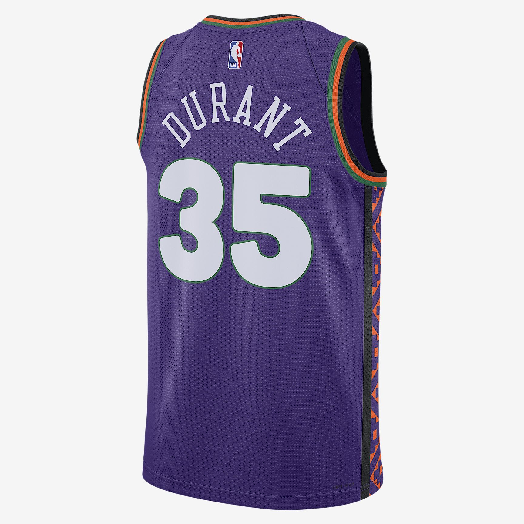 Kevin Durant Phoenix Suns 2024/25 City Edition Men's Nike Dri-FIT NBA Swingman Jersey Product Image