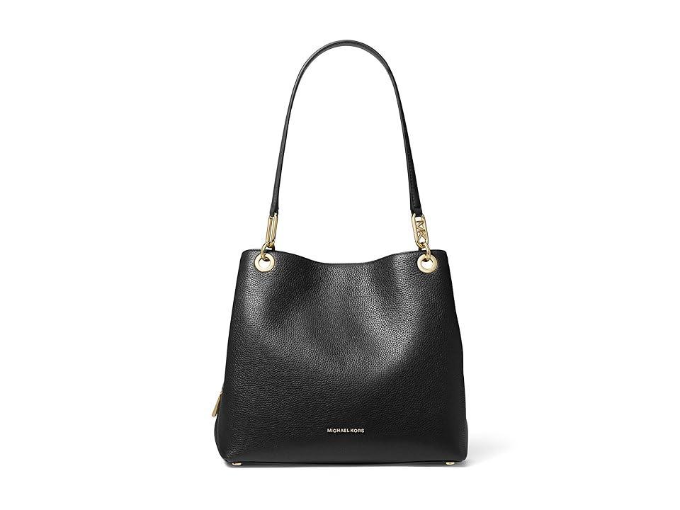 Michael Kors Kensington Large Pebbled Leather Shoulder Tote Bag Product Image