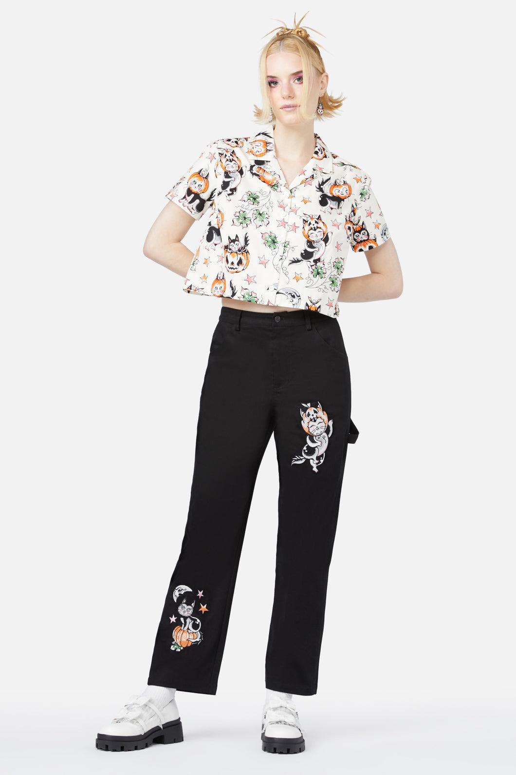 Pumpkin Patch Kitty Blouse Product Image
