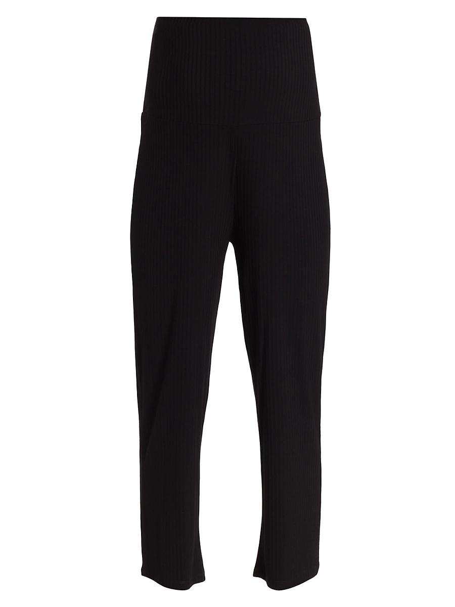 Nom Maternity Camilla Ribbed Maternity Pants Product Image