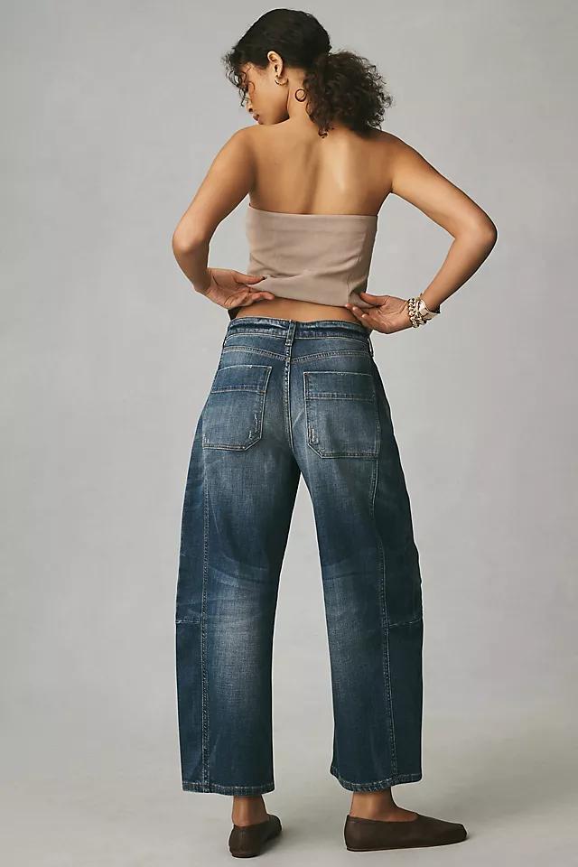 The Kenna Mid-Rise Heritage Barrel Jeans by Pilcro Product Image