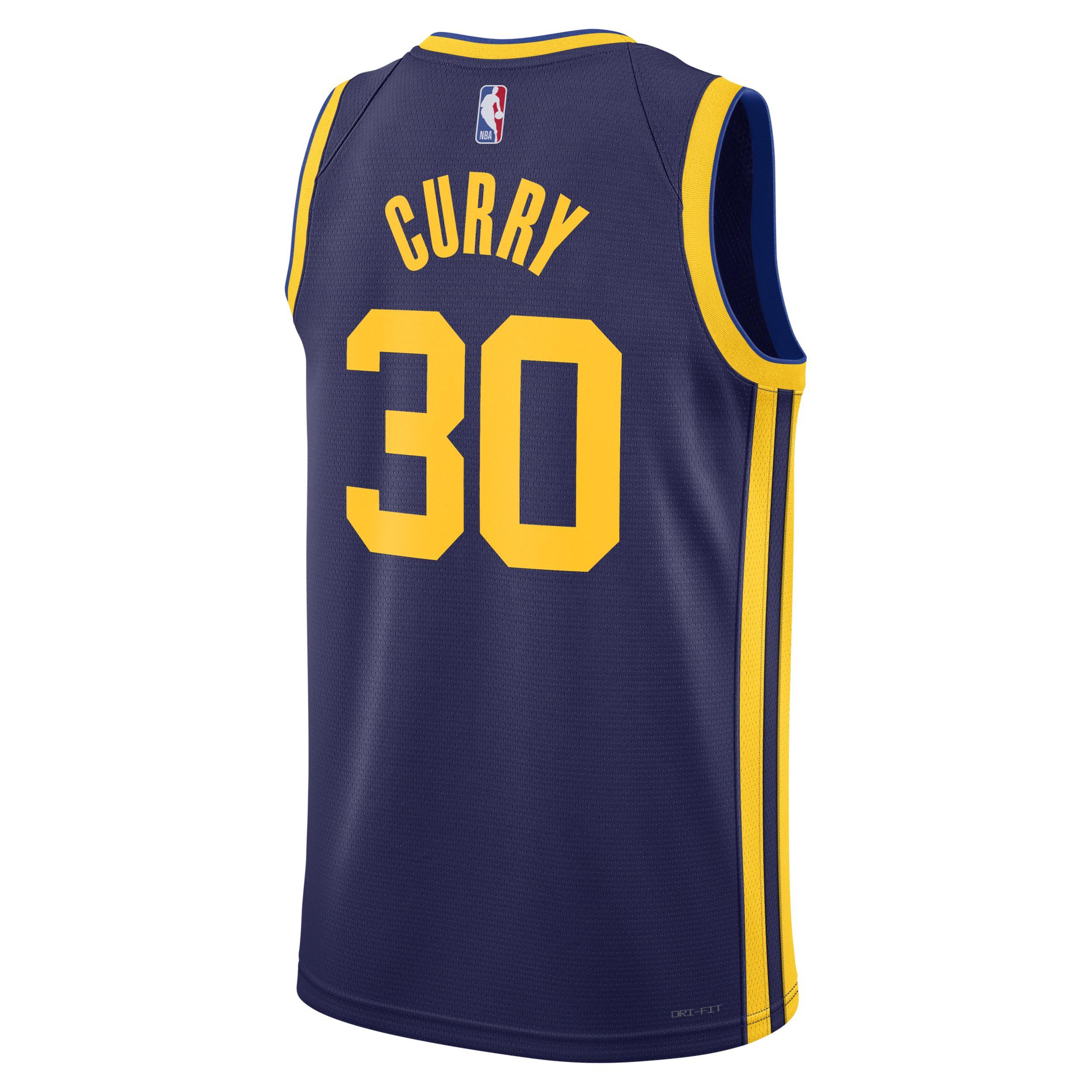 Mens Golden State Warriors Statement Edition Jordan Dri-FIT NBA Swingman Jersey Product Image
