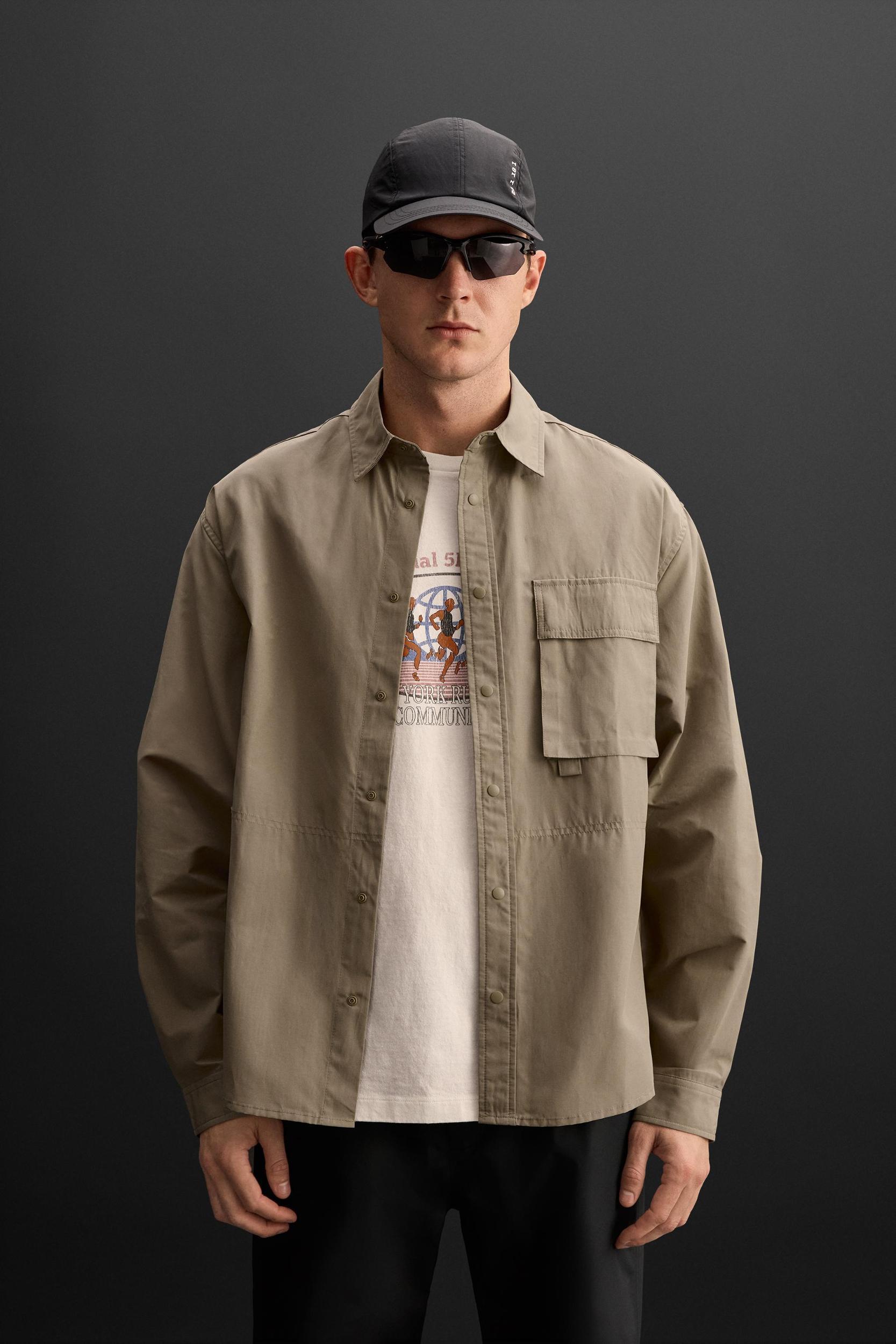 TECHNICAL OVERSHIRT WITH POCKET Product Image