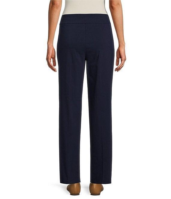 Allison Daley Stretch Pull-On Straight Leg Pants Product Image