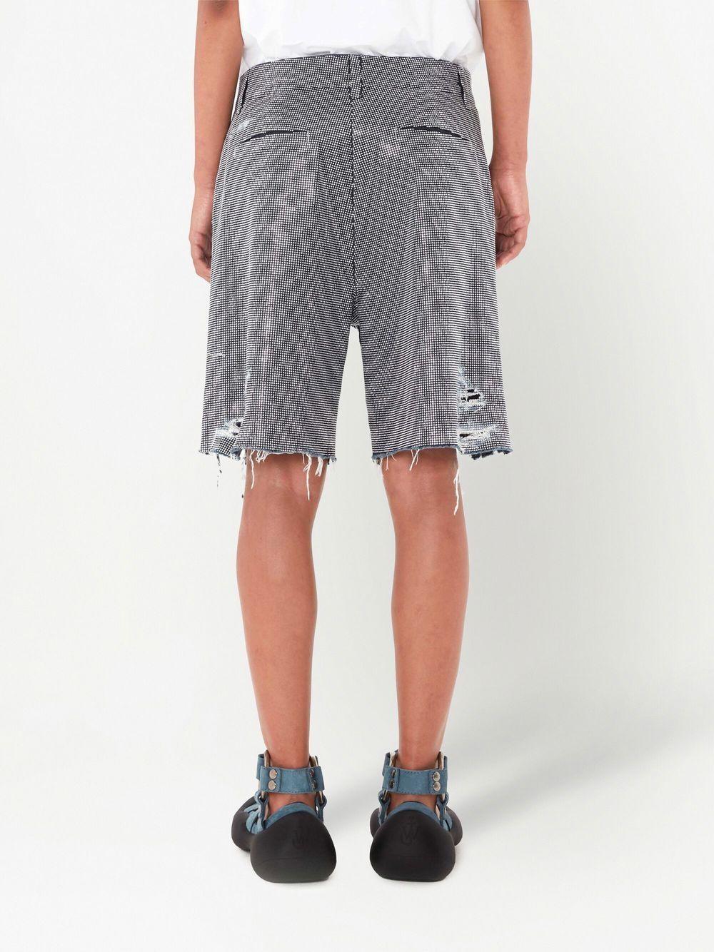 studded cotton shorts Product Image