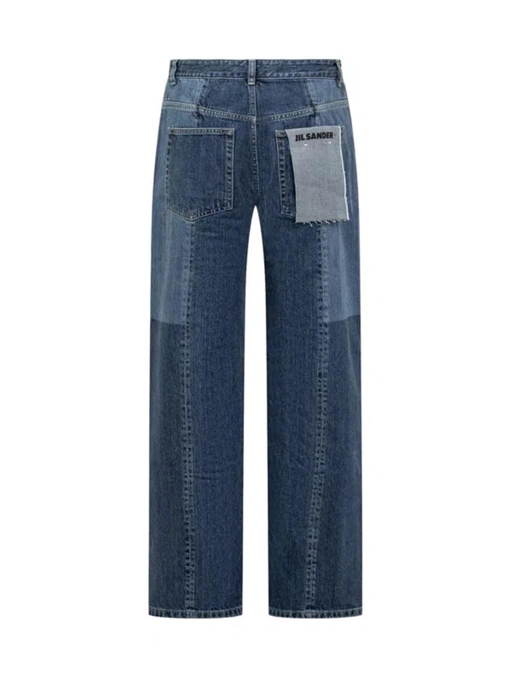 JIL SANDER Denim Pants In Blue Product Image