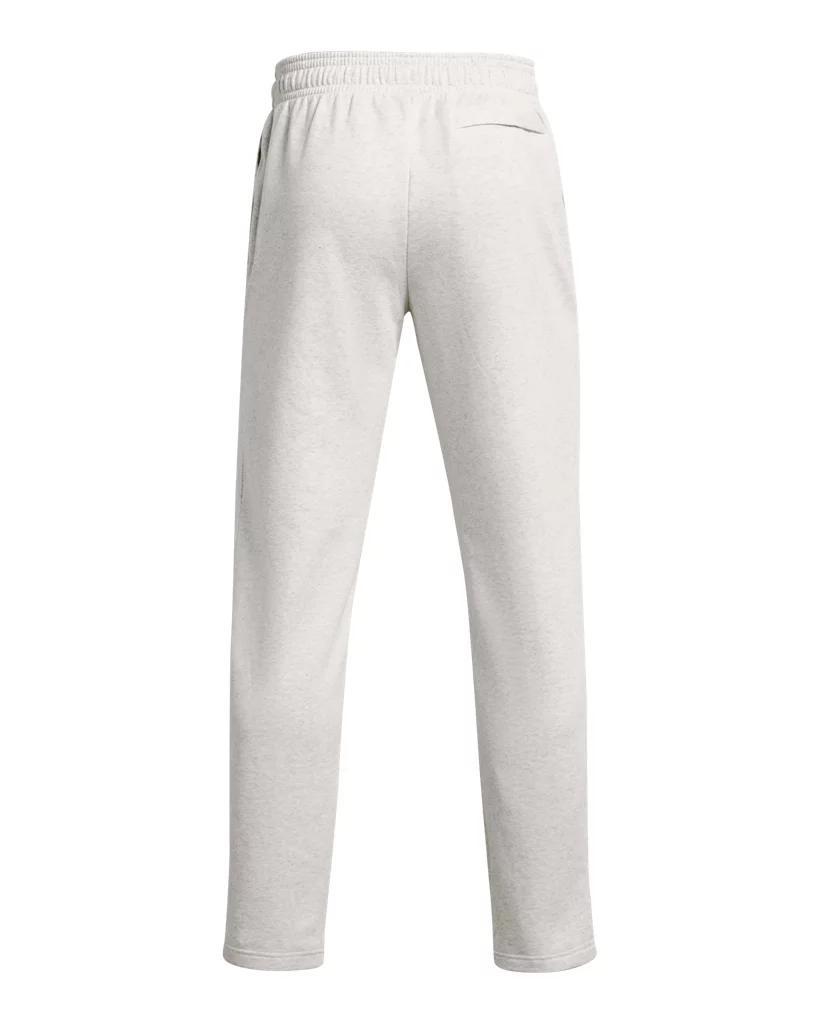 Men's UA Rival Fleece Collegiate Open Bottom Pants Product Image