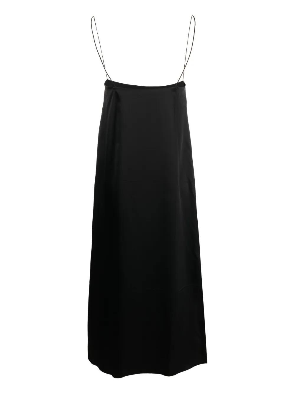 The Sicily silk slip dress Product Image