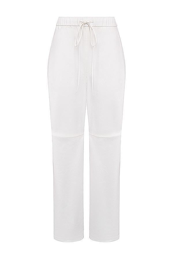 Luna  white cargo trousers - sale Product Image