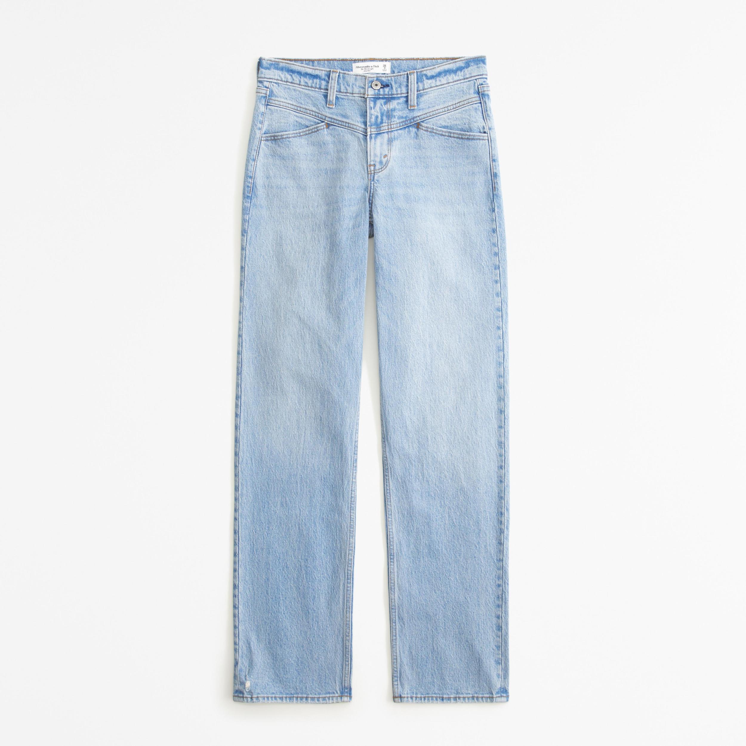 Mid Rise 90s Straight Jean Product Image