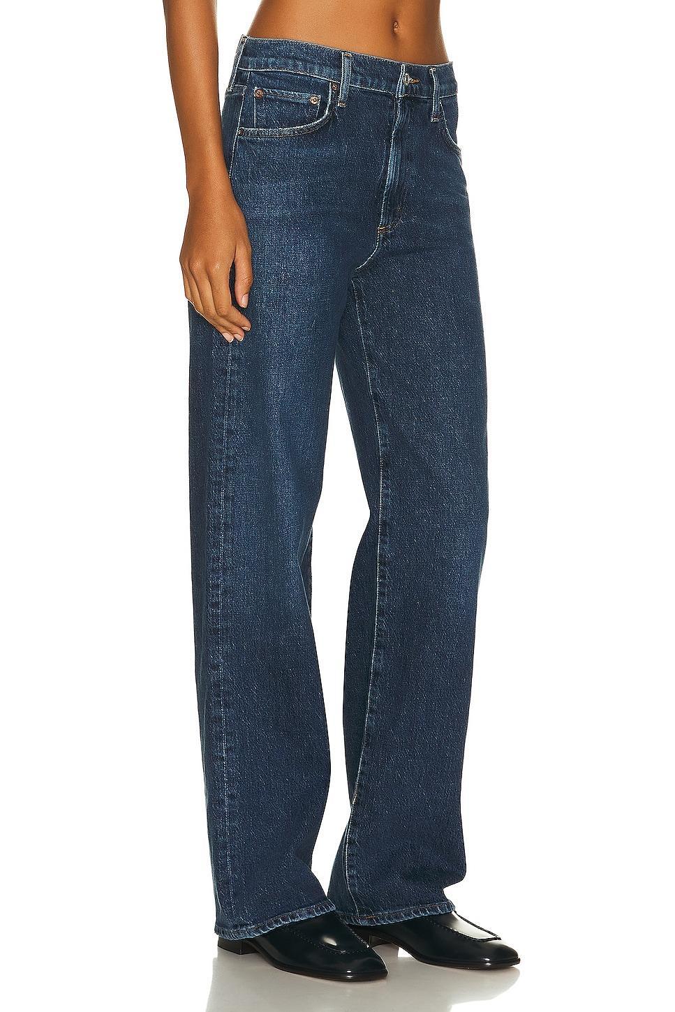 Harper Mid-Rise Wide-Leg Jeans Product Image