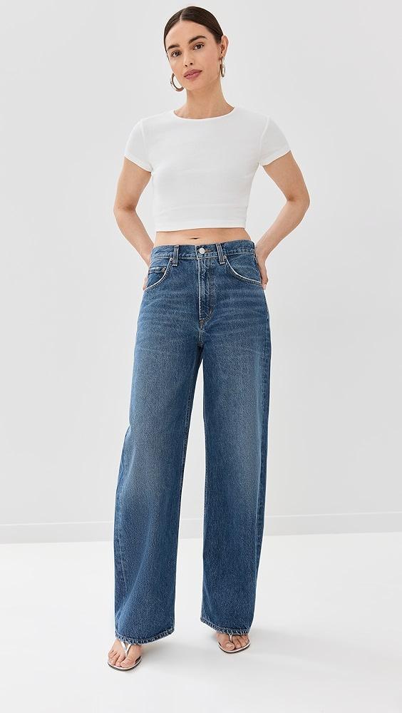 AGOLDE Low Curve Jeans | Shopbop Product Image