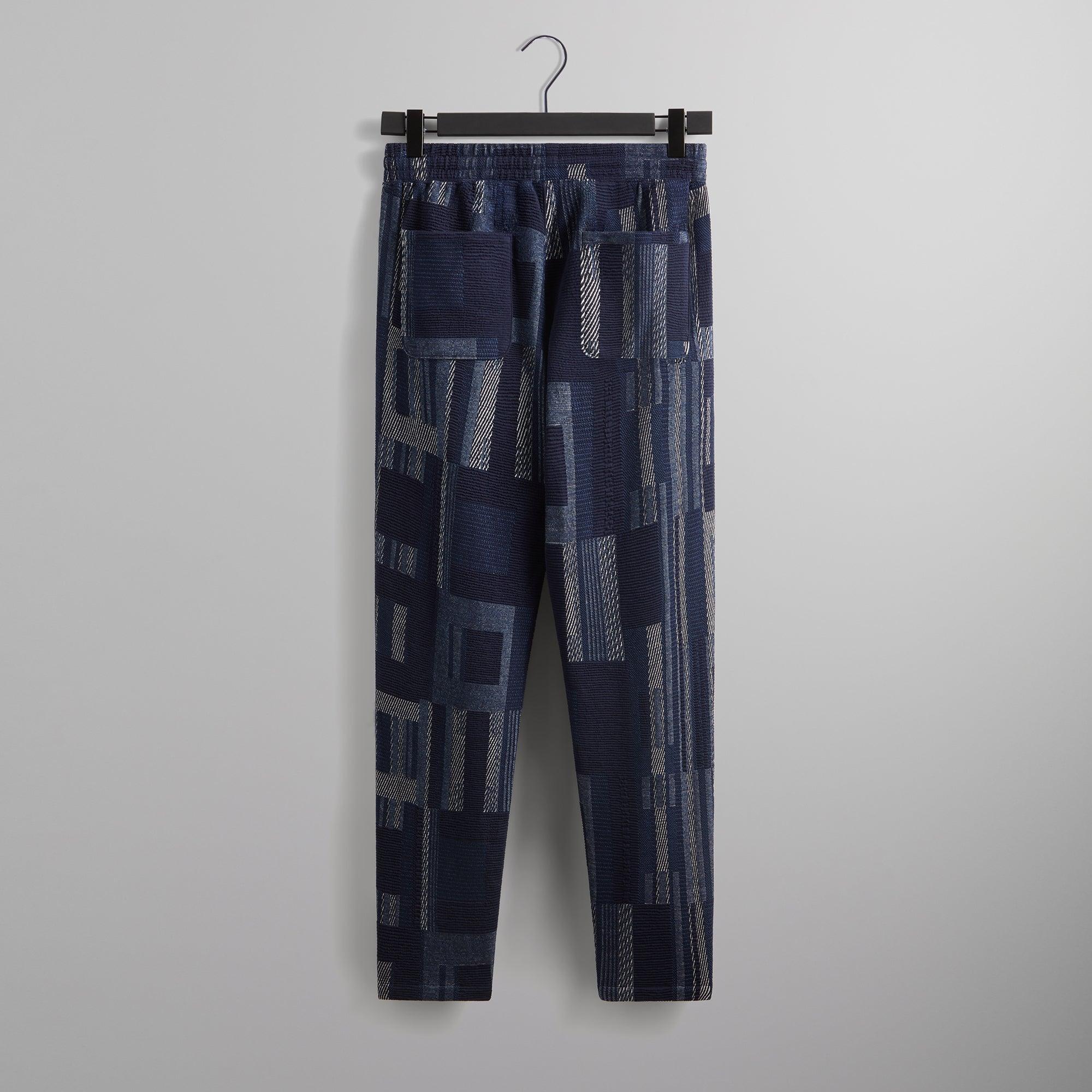 Kith Geometric Knit Elmhurst Pant - Nocturnal Male Product Image