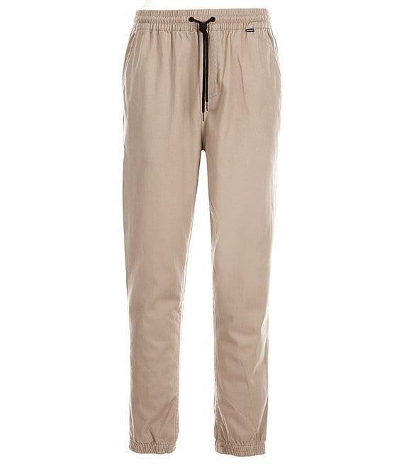 Hurley Drawcord Waist Outsider Icon Straight-Fit Jogger Pants Product Image