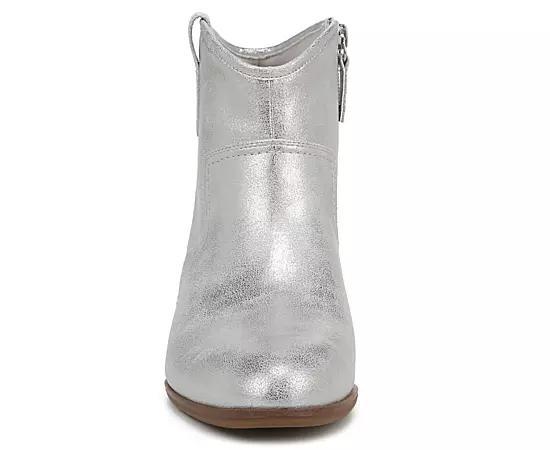 Dr. Scholl's Lasso Women's Western Ankle Boots, Size: 6, Black Off White Product Image
