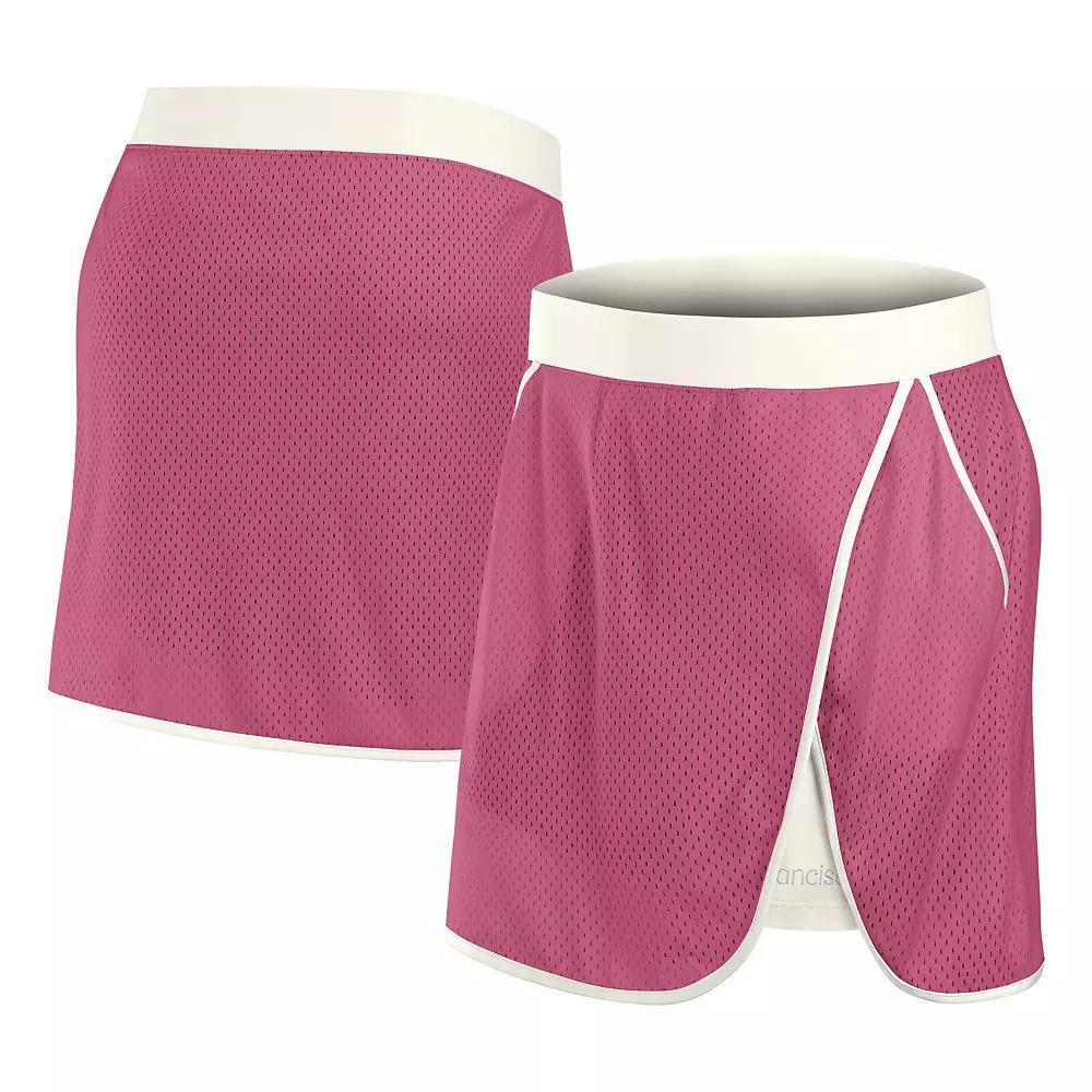 Women's Fanatics Pink Kansas City Chiefs Studio Wellness Skort, Size: Small Product Image