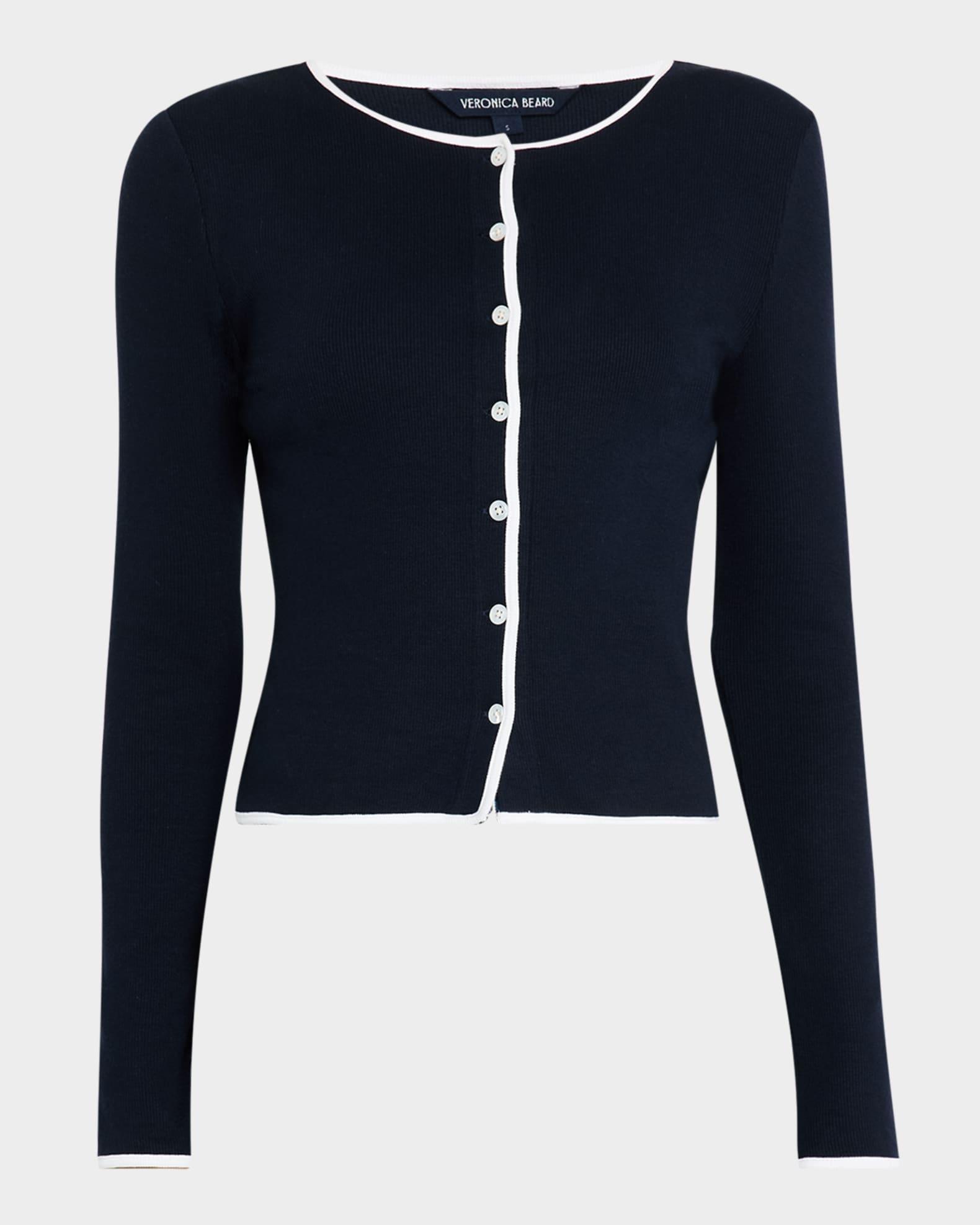 Wilmer Contrast Trim Cardigan Product Image