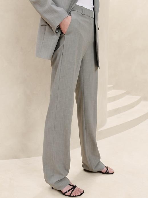 Siena Straight Italian Wool Pant Product Image