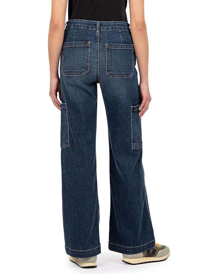 Jodi High-Rise Wide Leg Front Patch Pockets In Energy Product Image