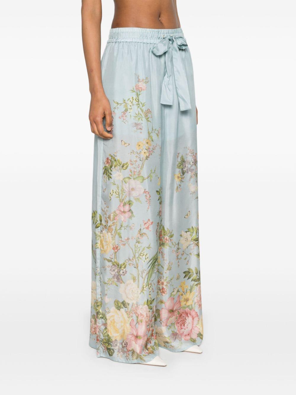 Waverly high-waist palazzo trousers Product Image