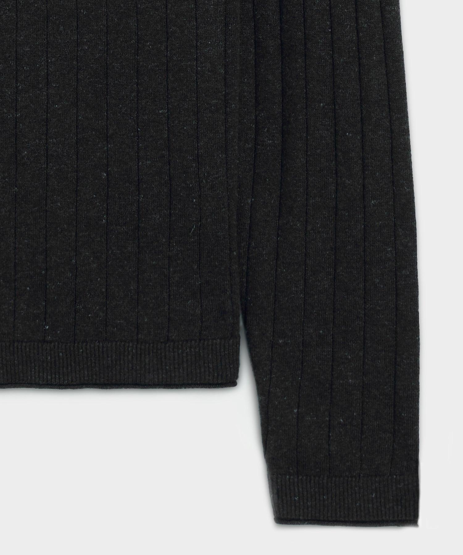 Lightweight Linen-Cotton Crewneck Sweater Product Image