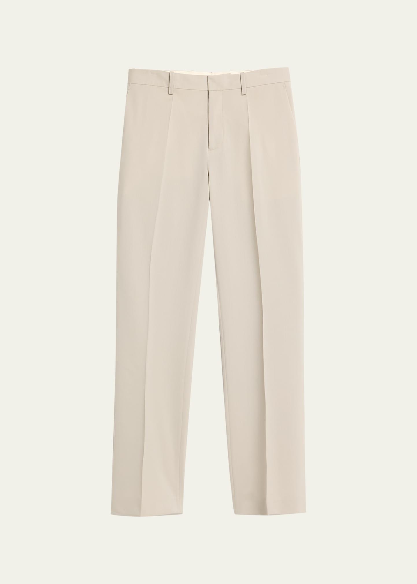 Mens Straight-Leg Crepe Suit Pants Product Image