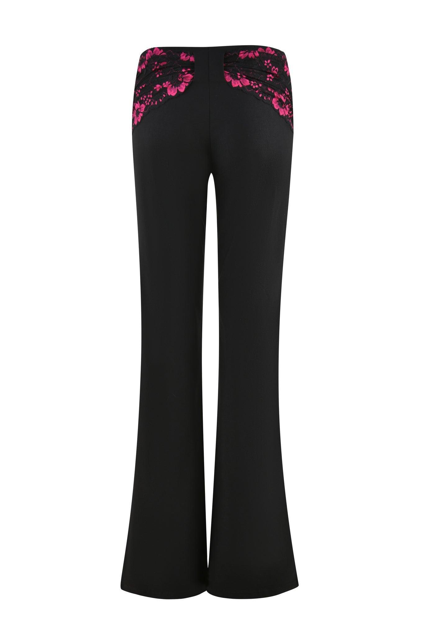 ANGELINA PANT - BLACK : LACE Product Image