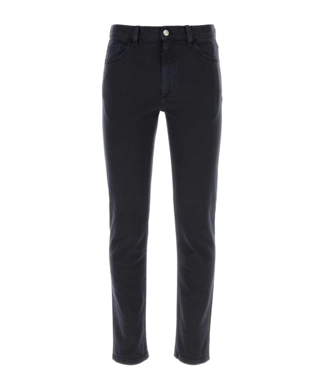 ZEGNA Z  Slim Fit Rock Jeans In Black Product Image